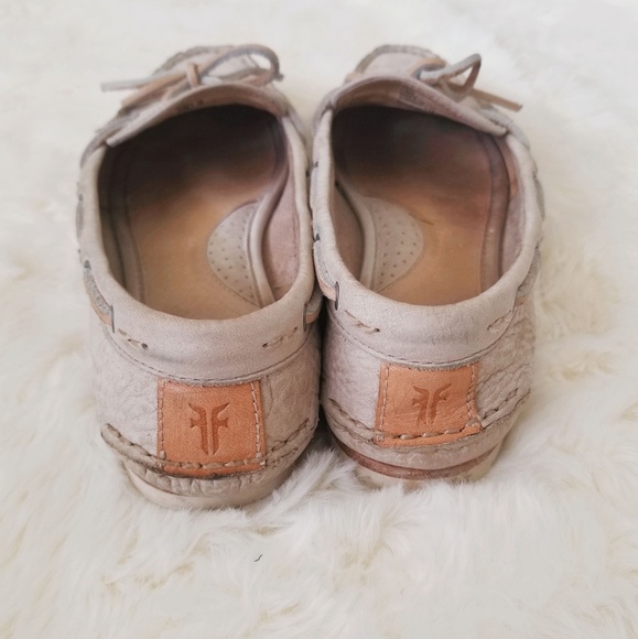 VINTAGE Frye moccasins/boat shoes Quincy - Picture 2 of 4